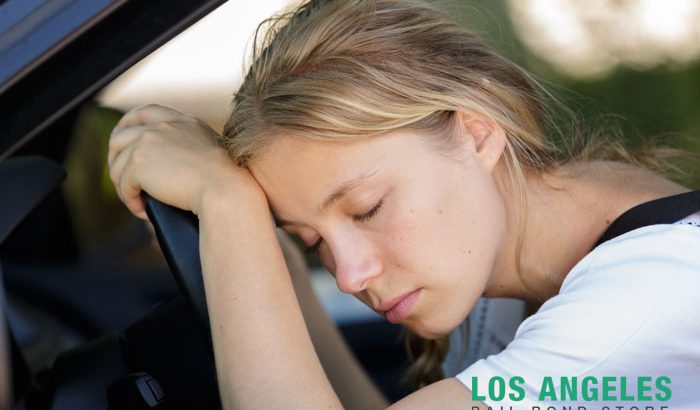 Falling asleep behind the wheel